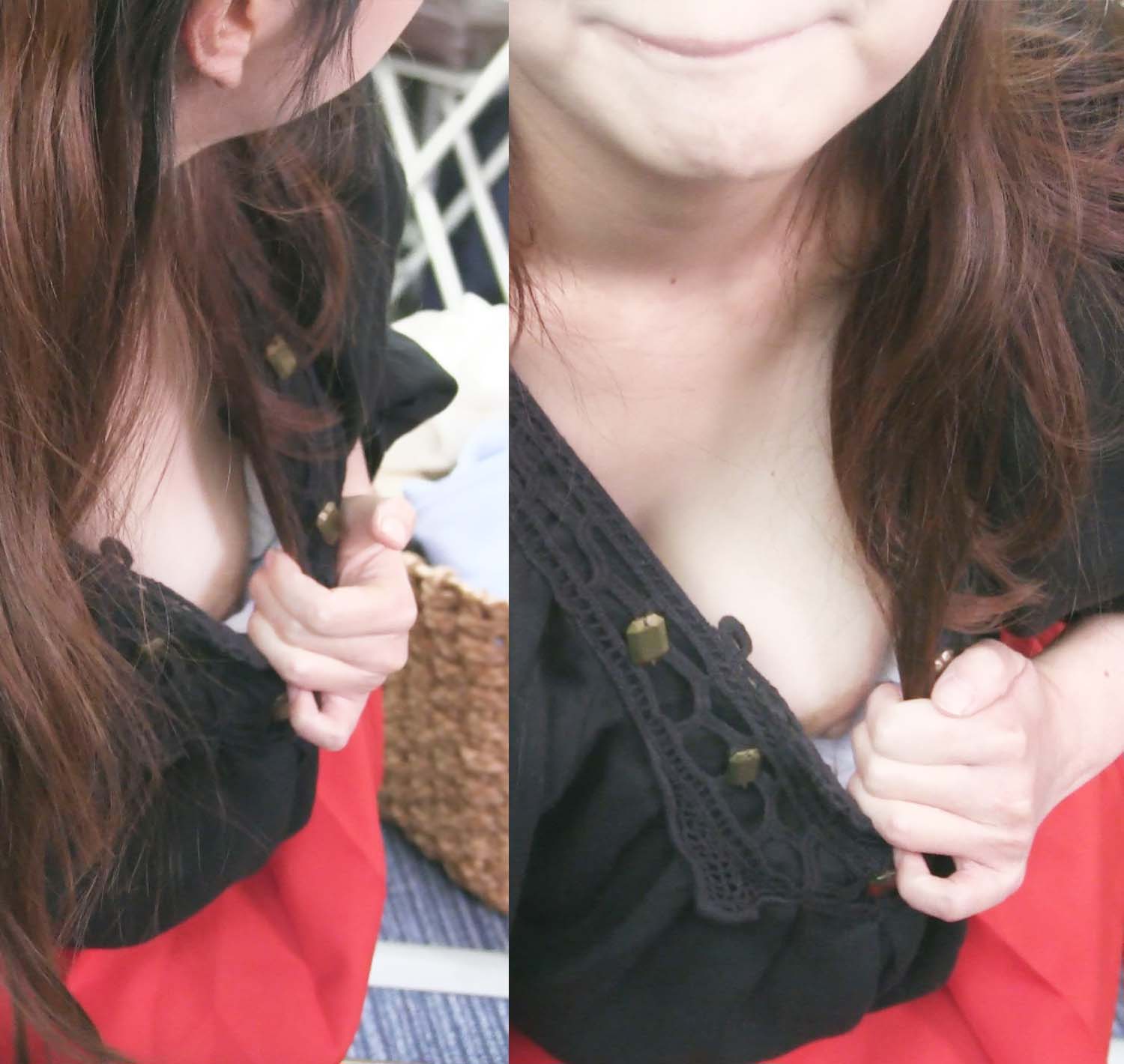 おっほぉこれが乳首ですか?パンティだけに飽き足らず・・・迫りくる美白お姉さま
